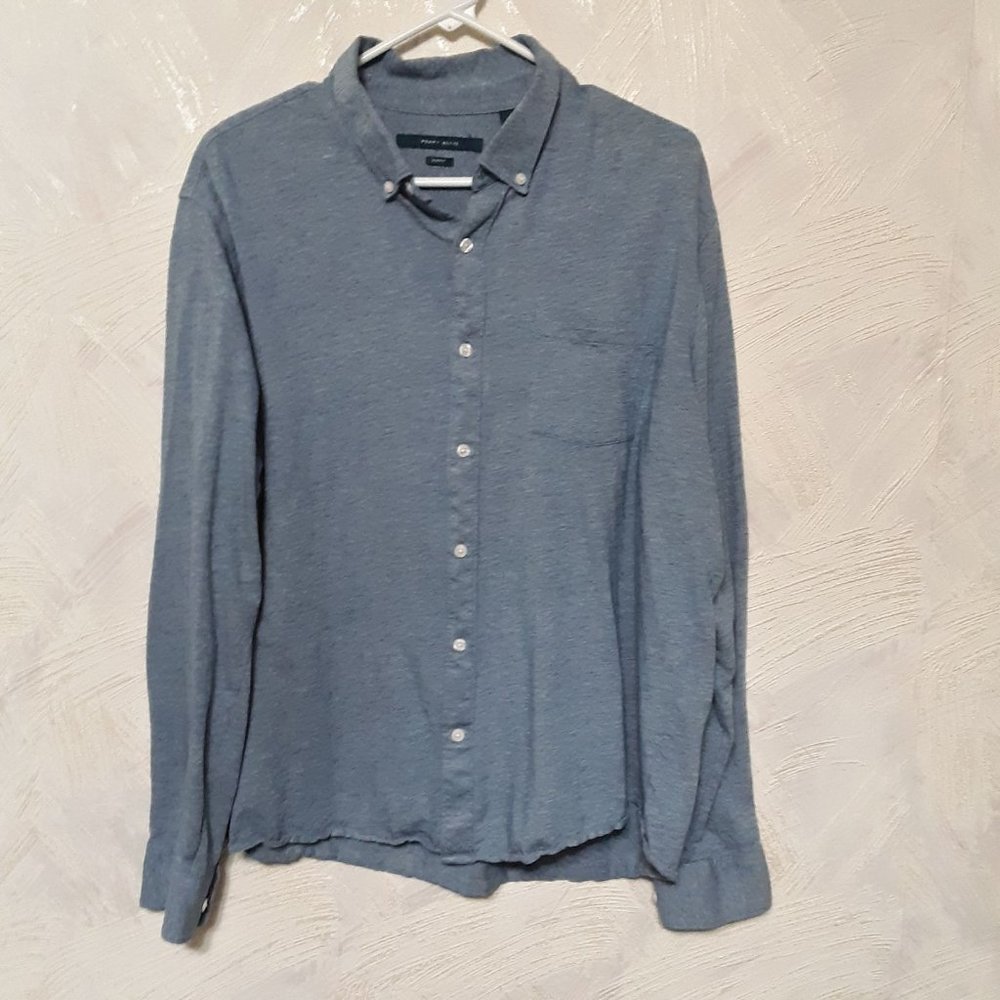 100% Cotton VINTAGE MENS SHIRTS PERRY ELLIS XXL